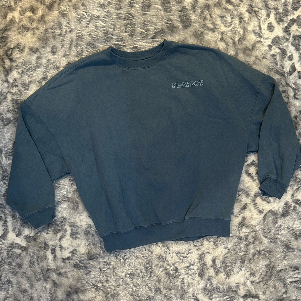 Playboy blue crewneck size small